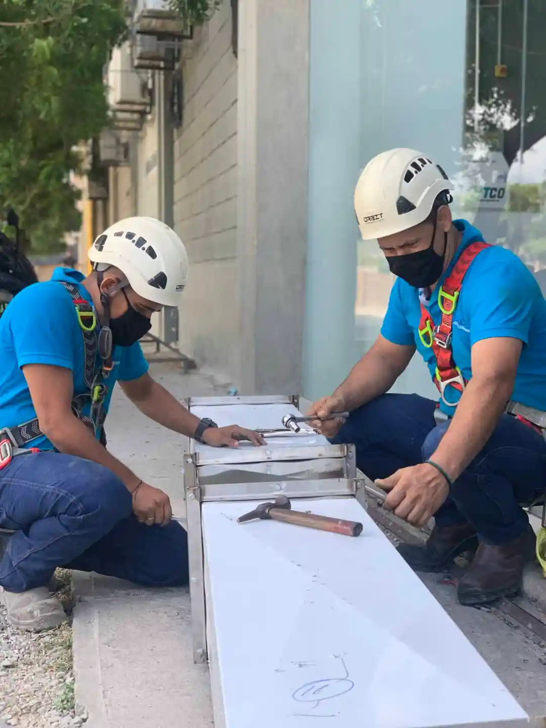 Proyecto de instalacion en acero inoxidable