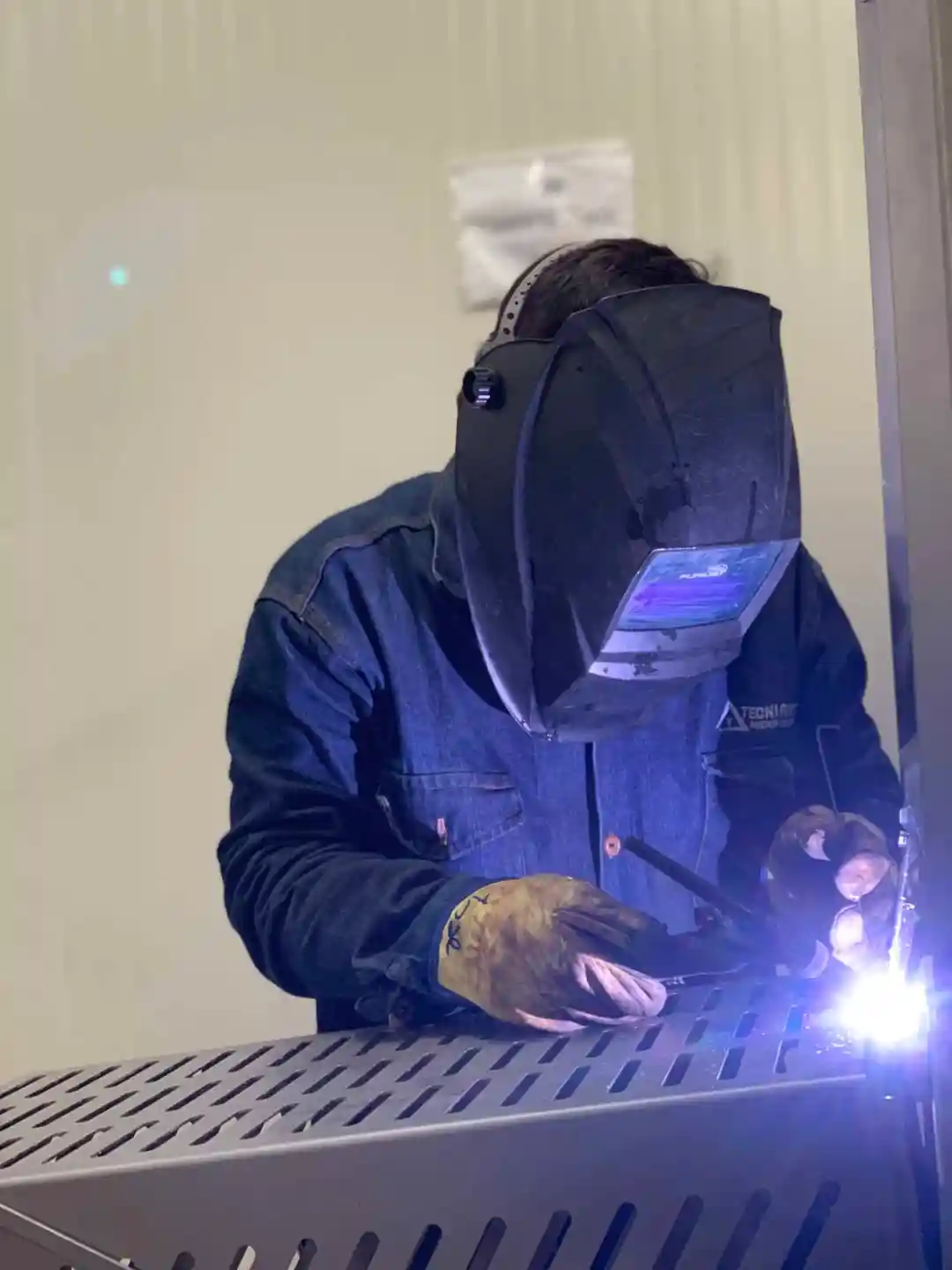 Instalacion de acero inoxidable realizada por Tecniart